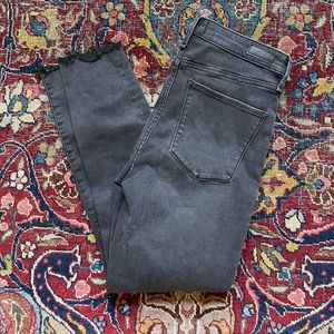 Abercrombie super skinny distressed jeans, size 29/8short